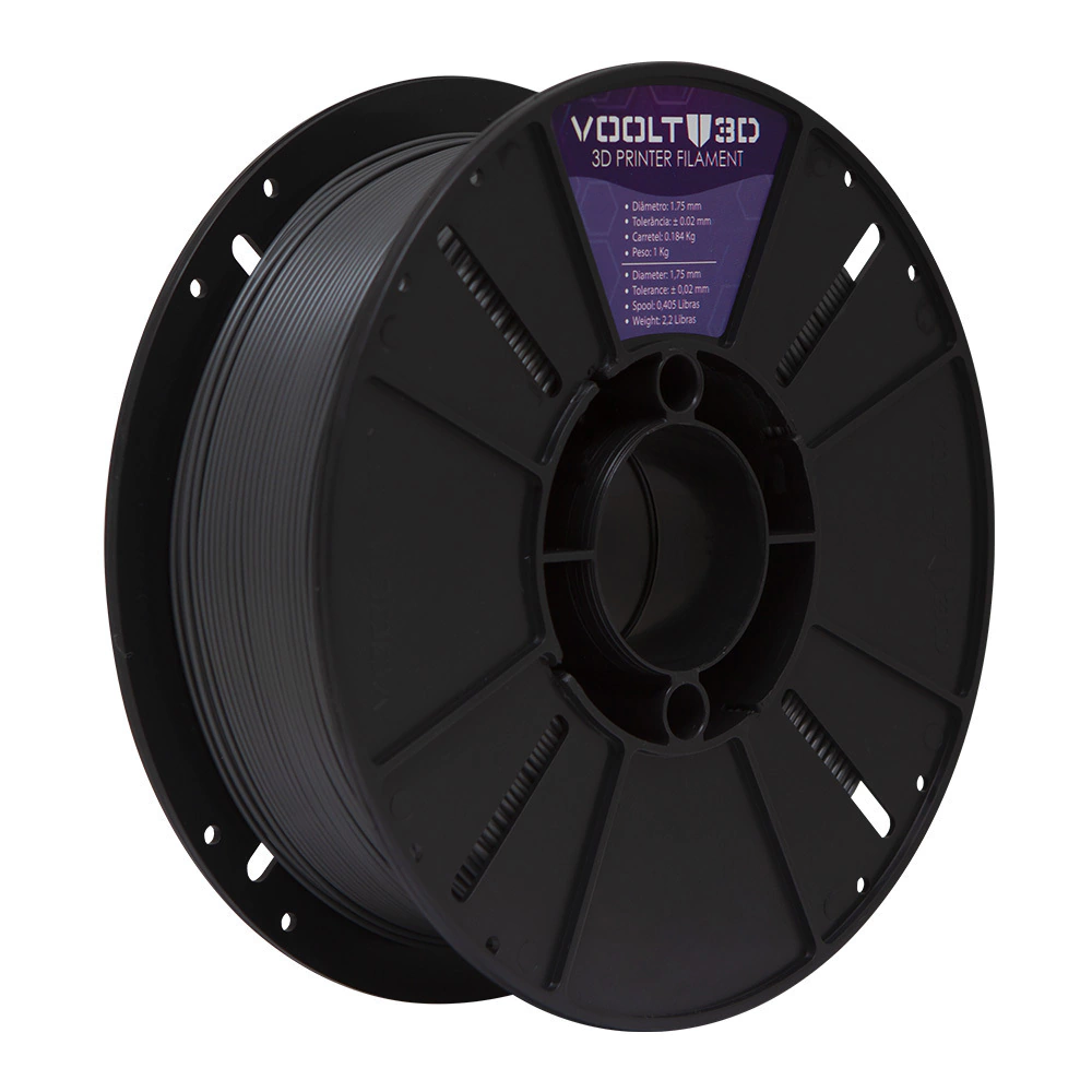 Filamento PLA Grafeno Velvet High Speed Premium - 1Kg