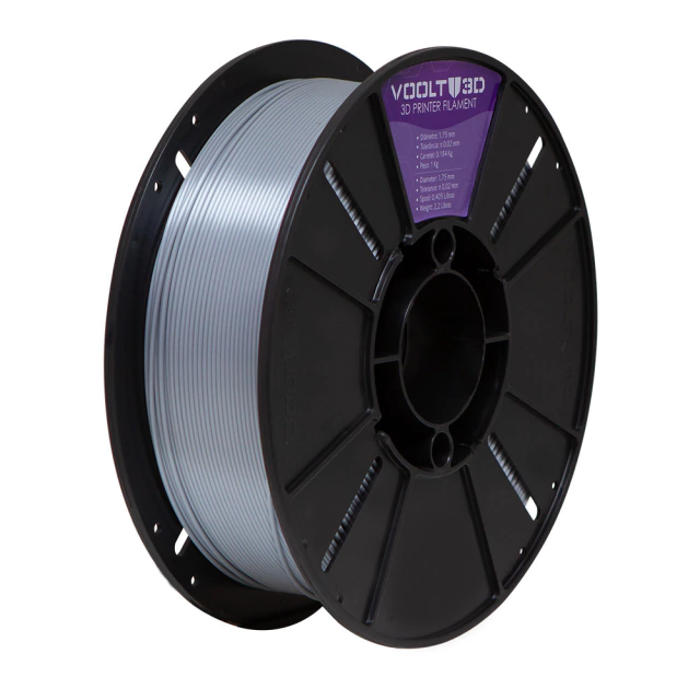 Filamento PLA Alumínio V-Silk High Speed Premium - 1Kg — 3