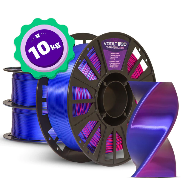 Kit Master - Filamento PLA Duo Shadow - 10 unidades