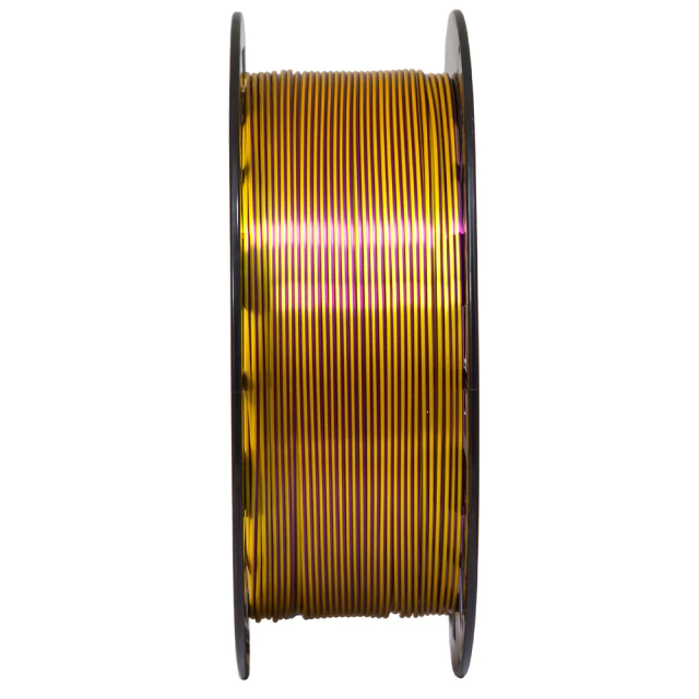 Filamento PLA Duo Color Shadow Dourado com Ametista V-Silk - 1Kg — 2