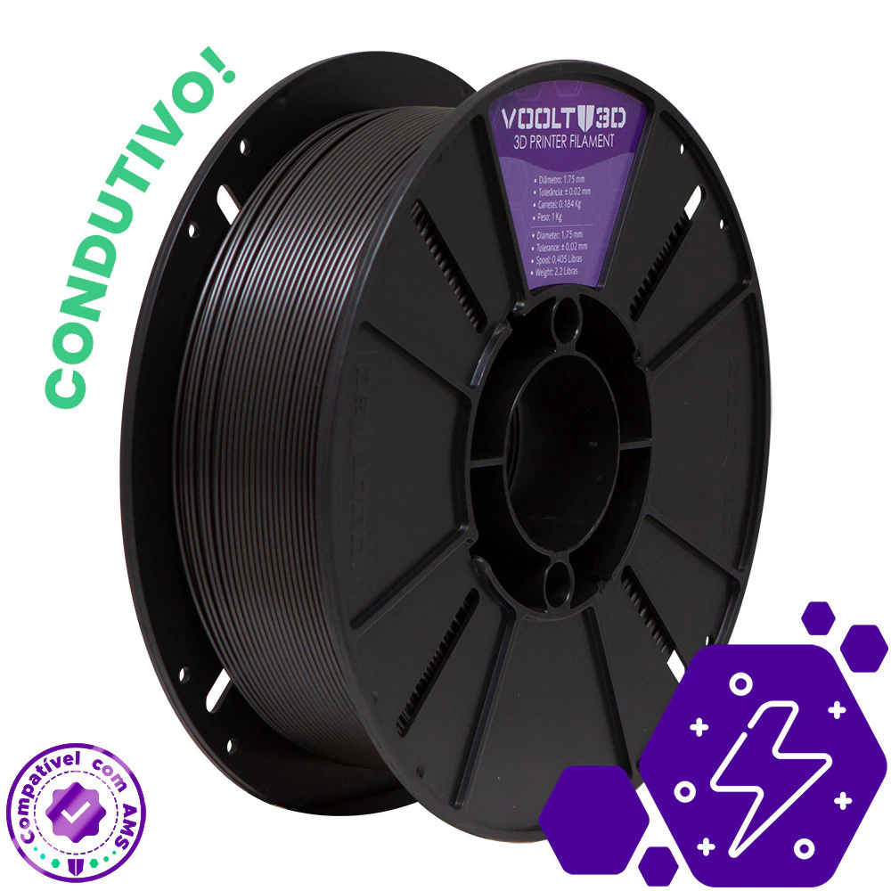 Filamento Grafeno Condutivo 1Kg