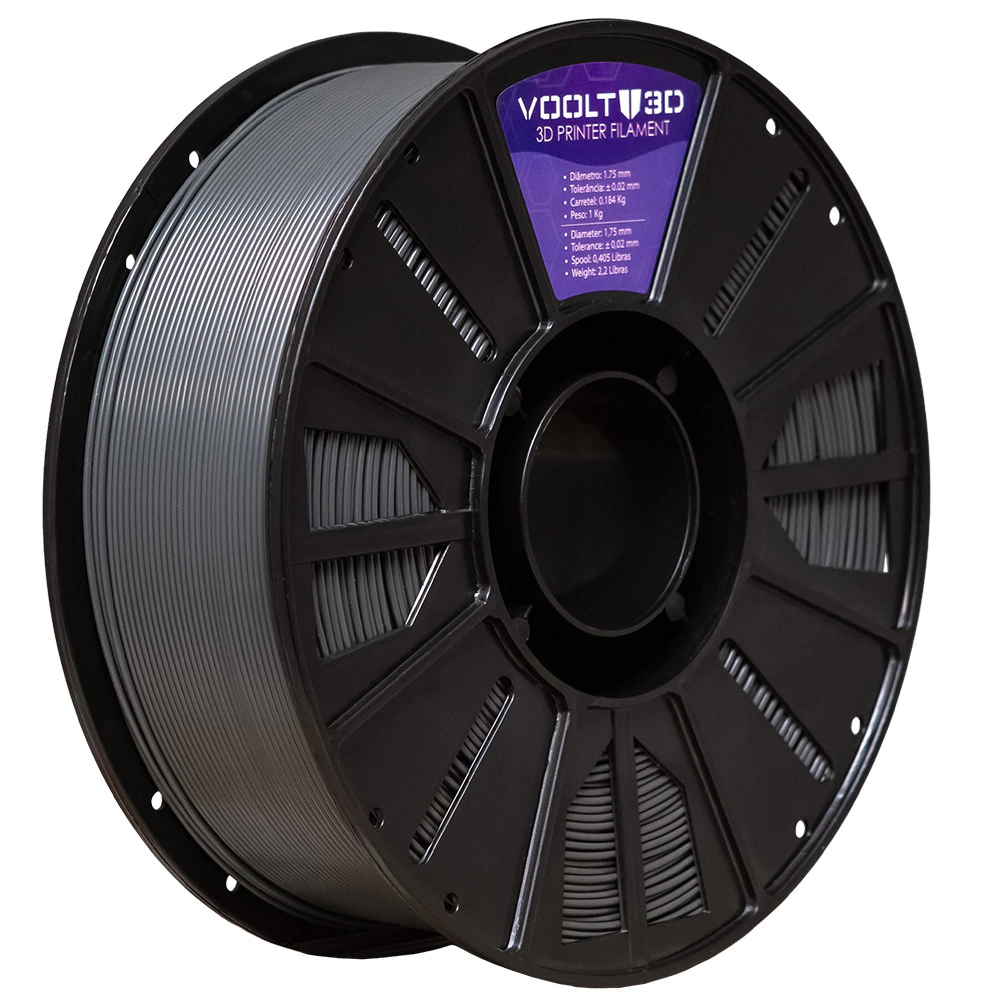 Filamento ABS Grafite High Speed Premium - 1Kg
