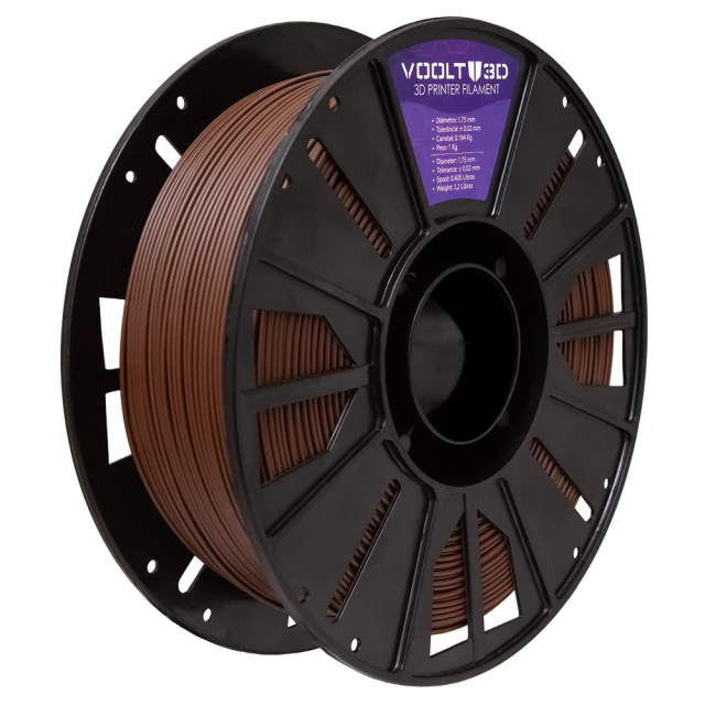 Filamento PLA Marrom Velvet High Speed Premium - 1Kg — 3