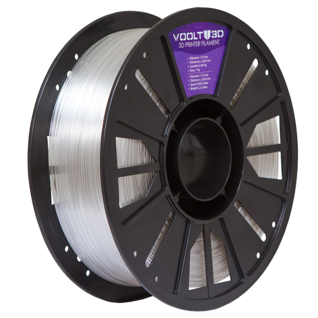 Filamento PETG HF Natural Translúcido High Fluidity Premium - 1Kg — 3