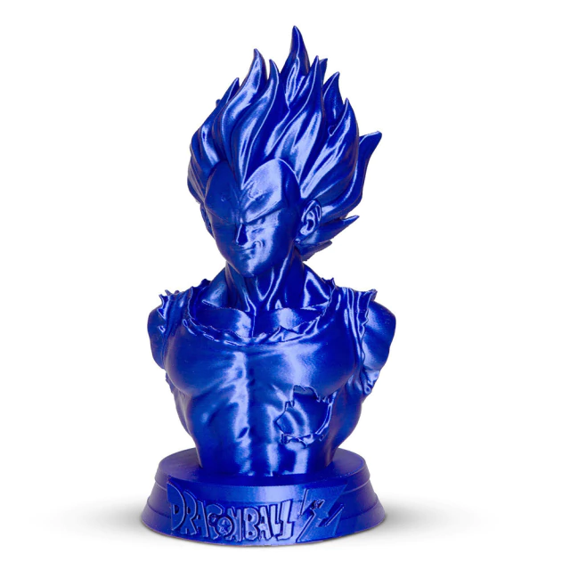 Filamento PLA Azul Safira V-Silk High Speed Premium - 1Kg — peça impressa