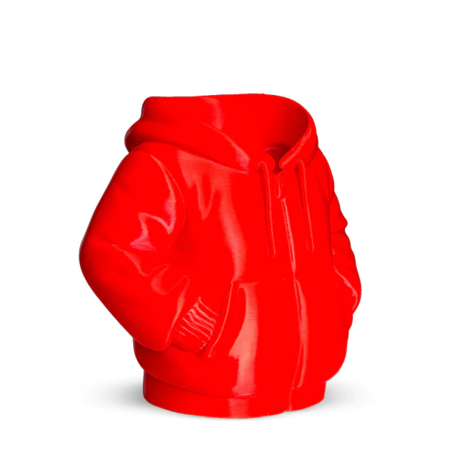Filamento PETG HF Vermelho High Fluidity Premium - 1Kg — peça impressa