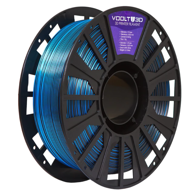 Filamento PLA Duo Color Shadow Azul com Preto V-Silk - 1Kg — 3