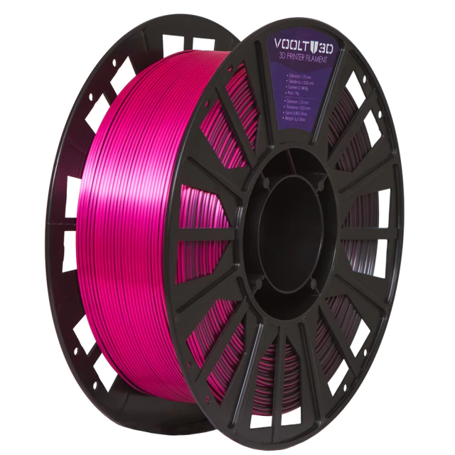 Filamento PLA Duo Color Shadow Rosa com Preto V-Silk - 1Kg — peça impressa