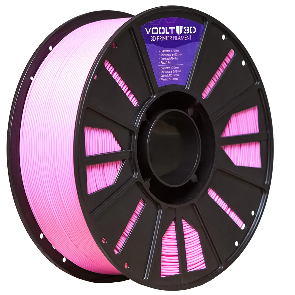 Filamento ABS Rosa High Speed Premium - 1Kg