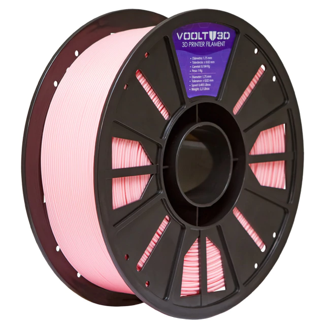 Filamento PLA Rosa Bebê High Speed Premium - 1Kg — 3