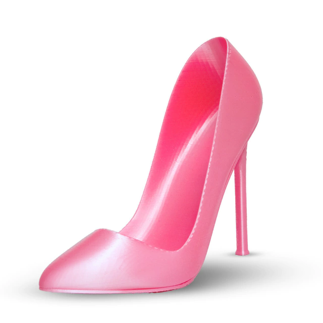 Filamento PLA Rosa Chiclete V-Silk High Speed Premium - 1Kg — peça impressa