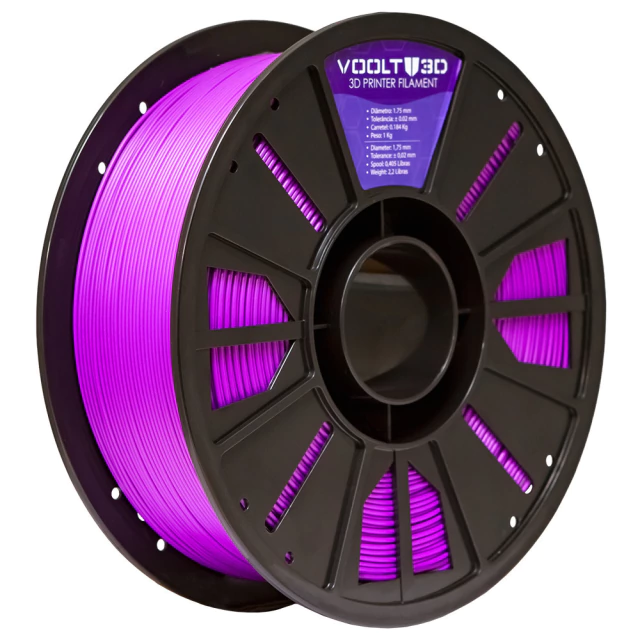 Filamento PLA Roxo High Speed Premium - 1Kg — 3
