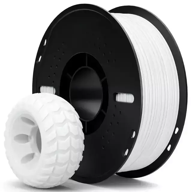 Filamento TPU 95A Branco 1Kg