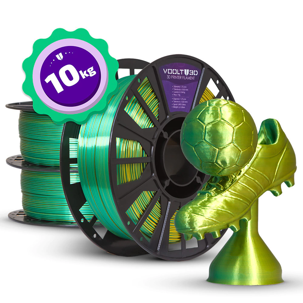 Kit Master - Filamento PLA Duo Shadow - 10 unidades — peça impressa