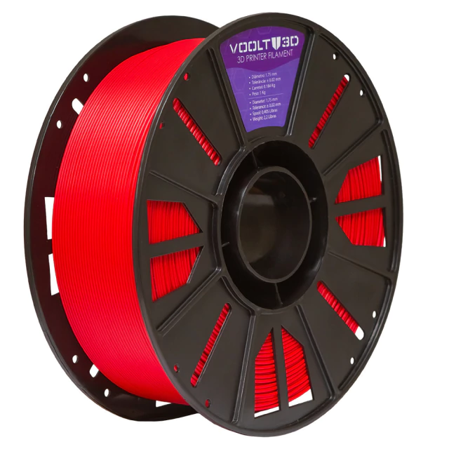 Filamento PLA Vermelho High Speed Premium - 1Kg — 3